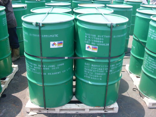 ซื้อ 225.297 โซเดียมไดเอทิลไดไทโอคาร์บาเมต ES CAS 148-18-5 ละลายน้ำได้ online manufacture